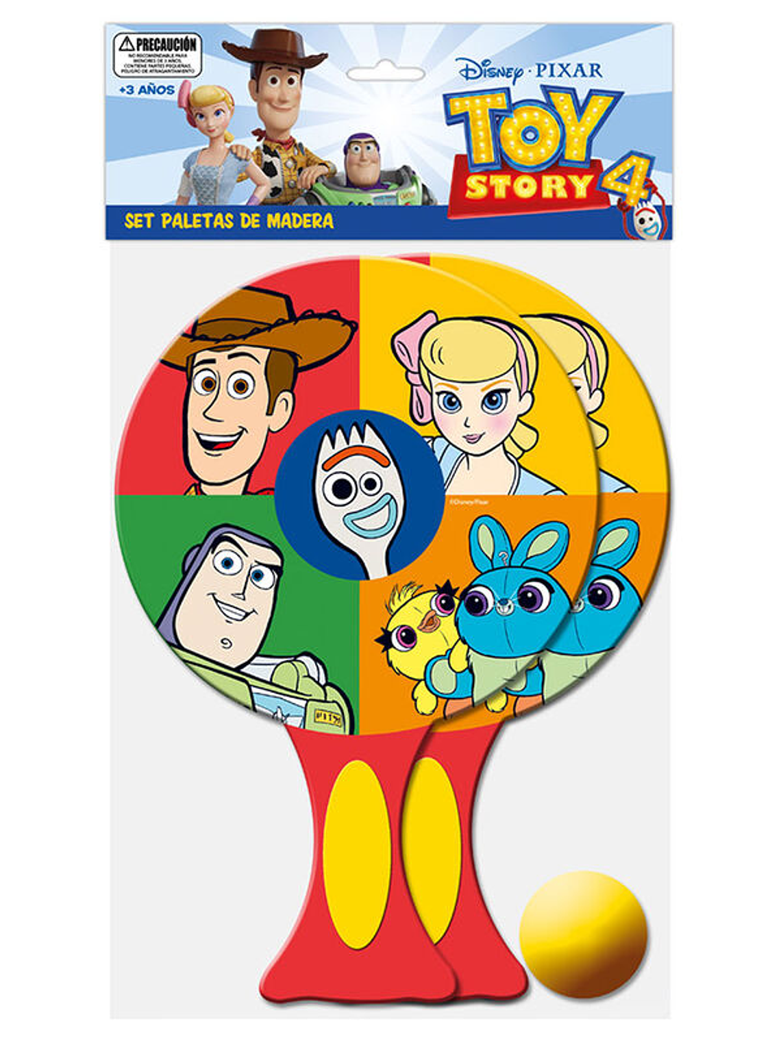 Disney Toy Story Paleta De Madera  1