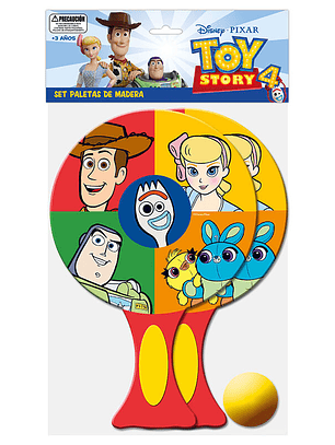 Disney Toy Story Paleta De Madera 