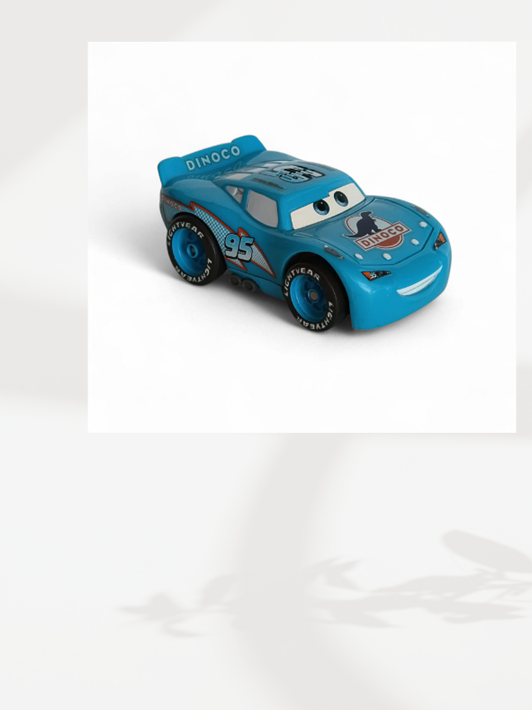 Cars Disney Rayo Dinoco 15cm Sonido y Movimiento 1