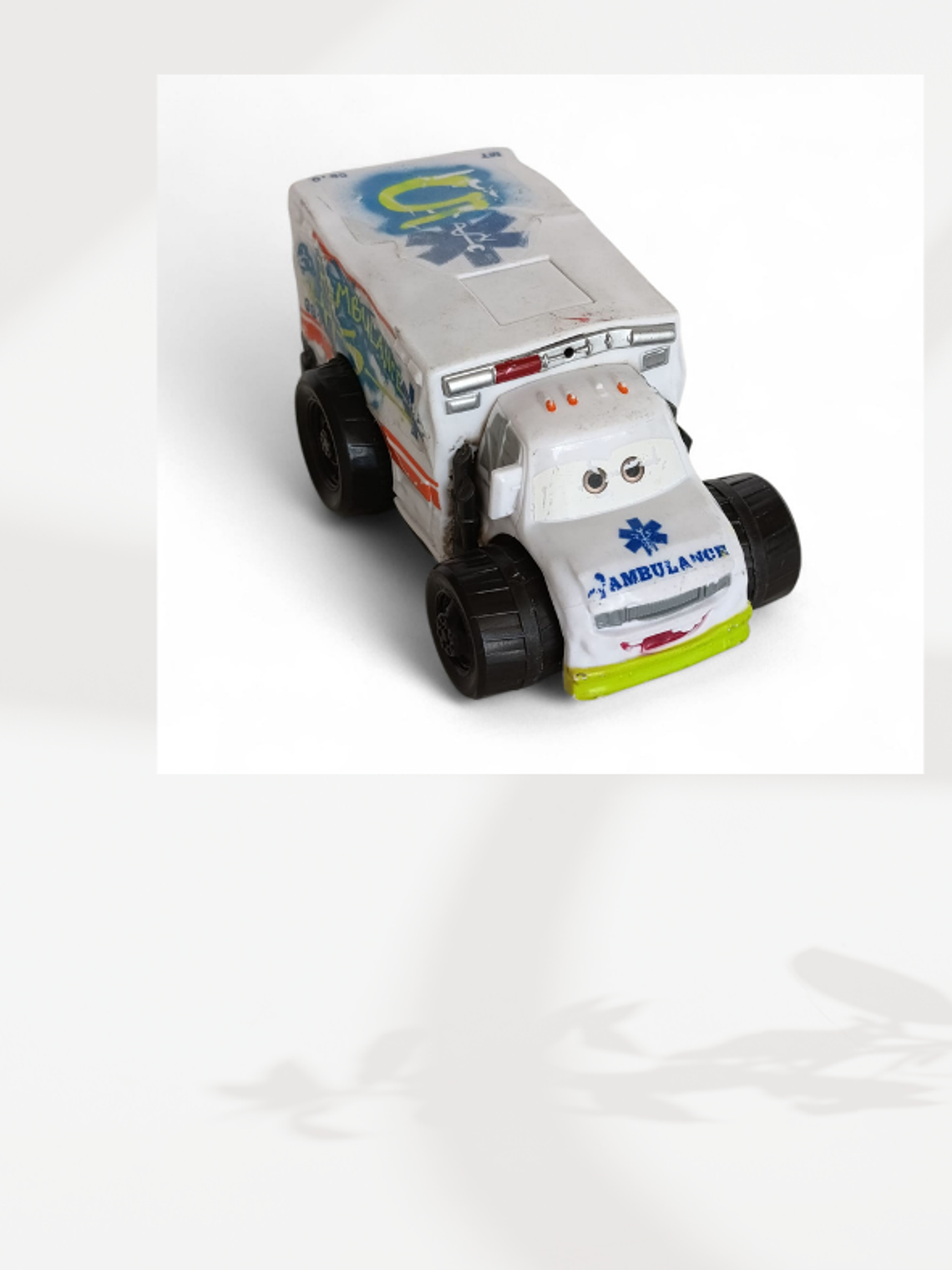 Cars Disney Dr Damage 9,5cms Metal 2