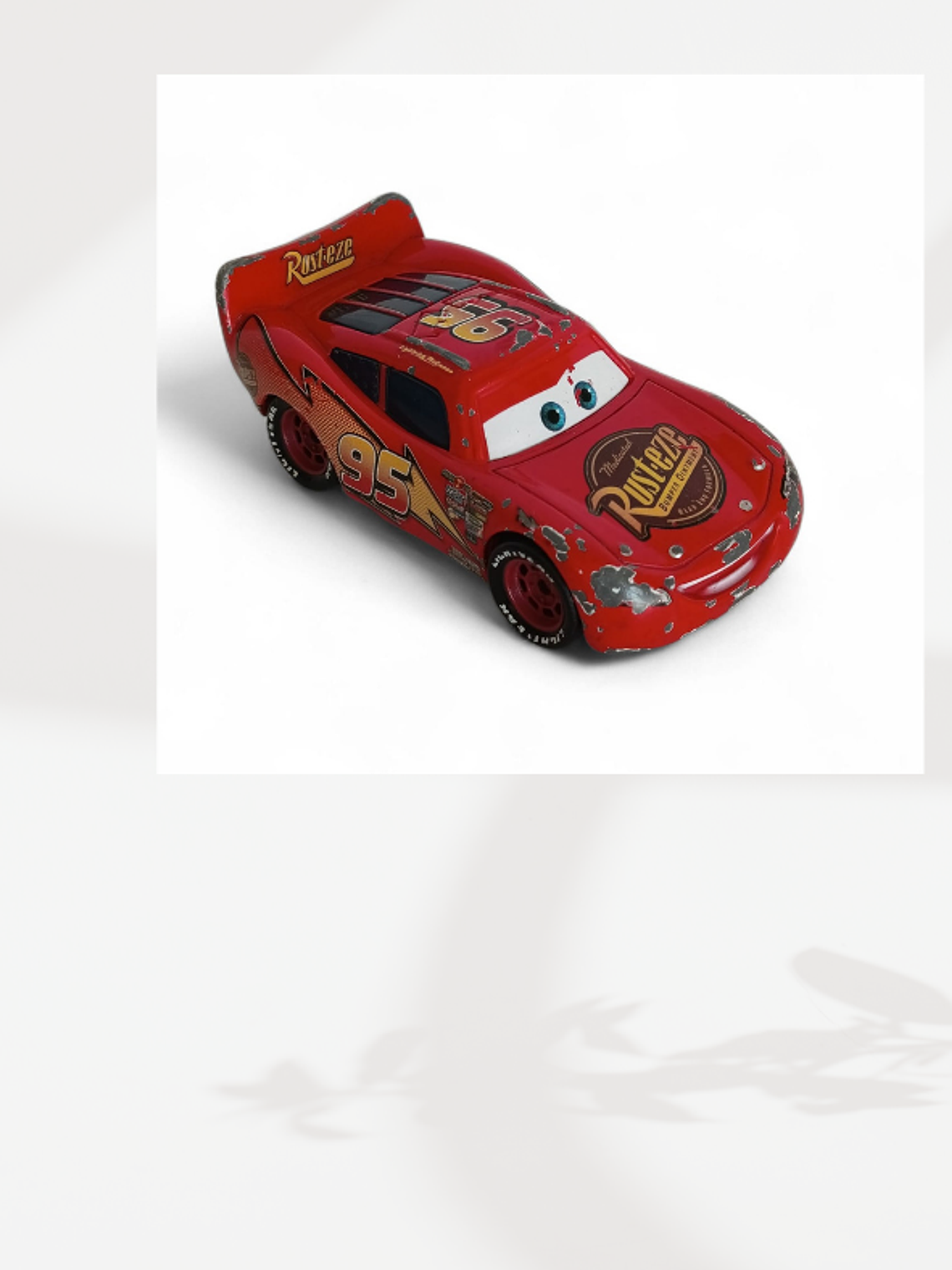 Cars Disney Rayo Mcqueen Metal 8cm 1