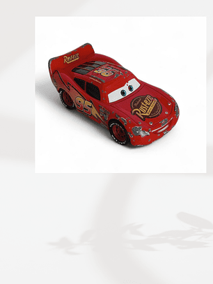 Cars Disney Rayo Mcqueen Metal 8cm