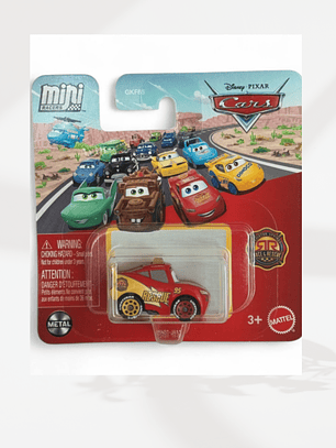Cars Disney Mini Racers Rayo Mcqueen 1:87