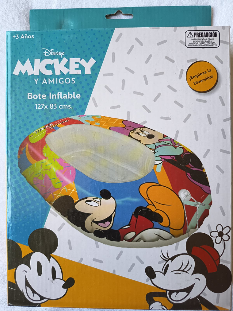 Bote Inflable Bestway Diseño Mickey 127X83 cms 1