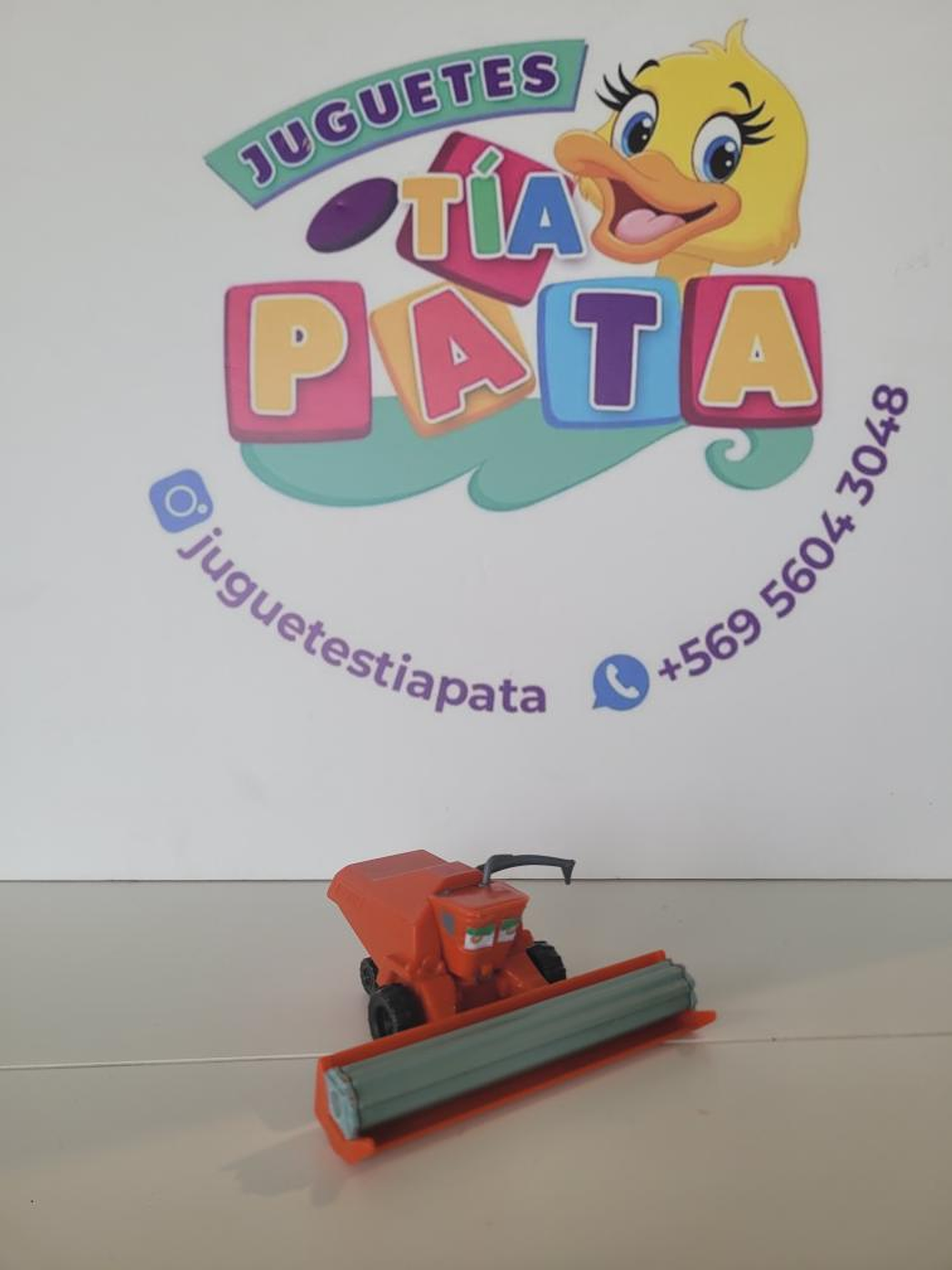 Cars Frank Colheitadeira Plastico 1