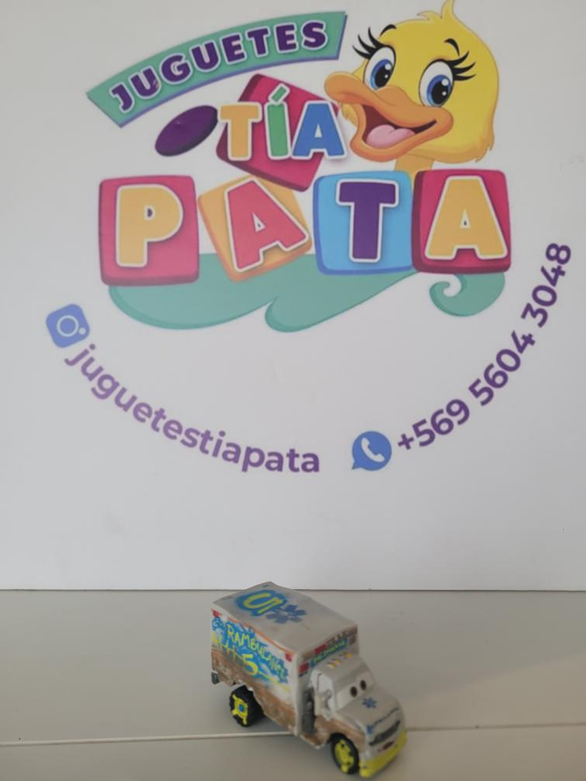 Cars Disney Dr Damage 12cms Plastico 1