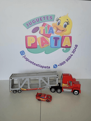 Cars Disney Mack 35cm +Mini Rayo