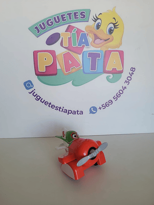 Disney Pixer Avión CHUPACABRAS, de la película Aviones, con sonido en inglés.