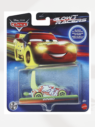 Cars Disney Glow Racers Brillan en la oscuridad