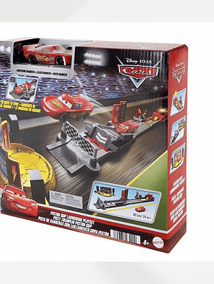 Cars Disney Pista Carrera con Lanzamiento