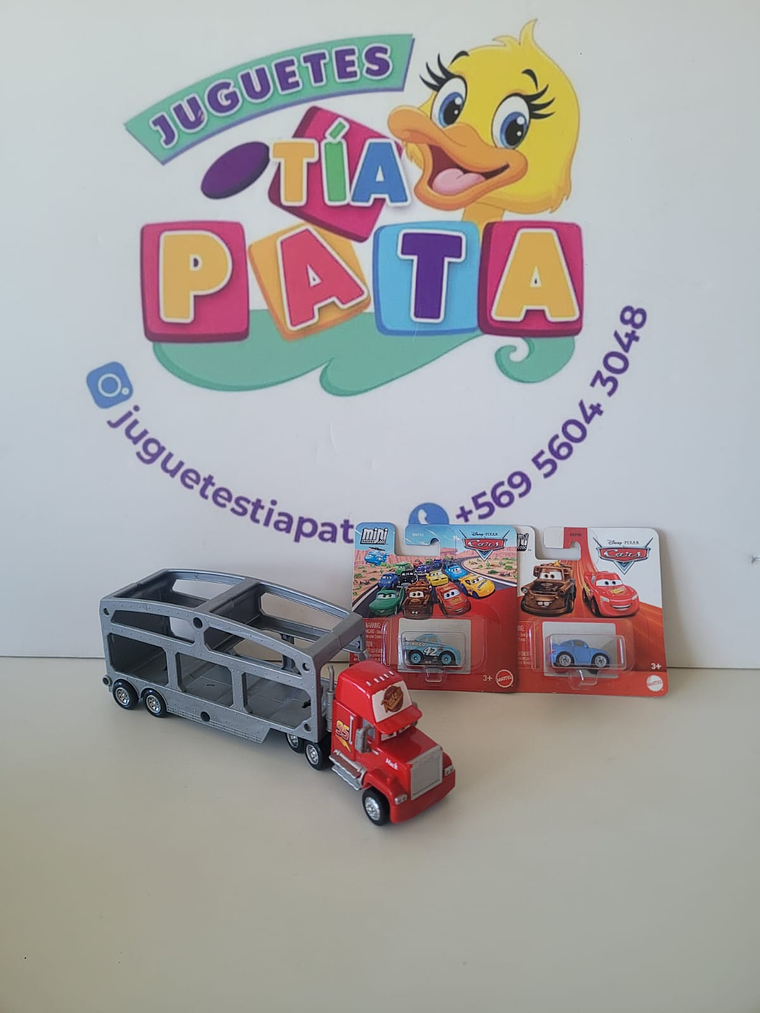 Cars Disney Mack + 2 Mini Racers 1