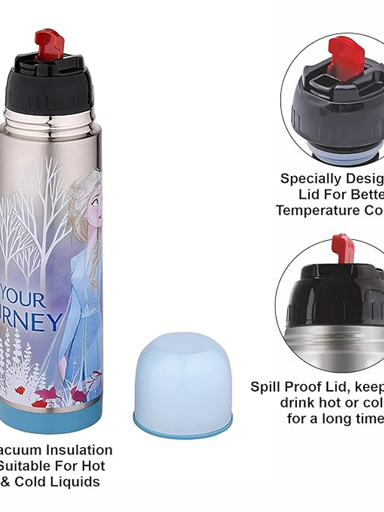 Frozen Termo Bala 500ml  Agua Caliente  1