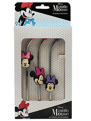 Minnie Mouse Bombilla 3 Unidades Metal