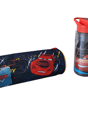 Cars Pack Botella + Estuche