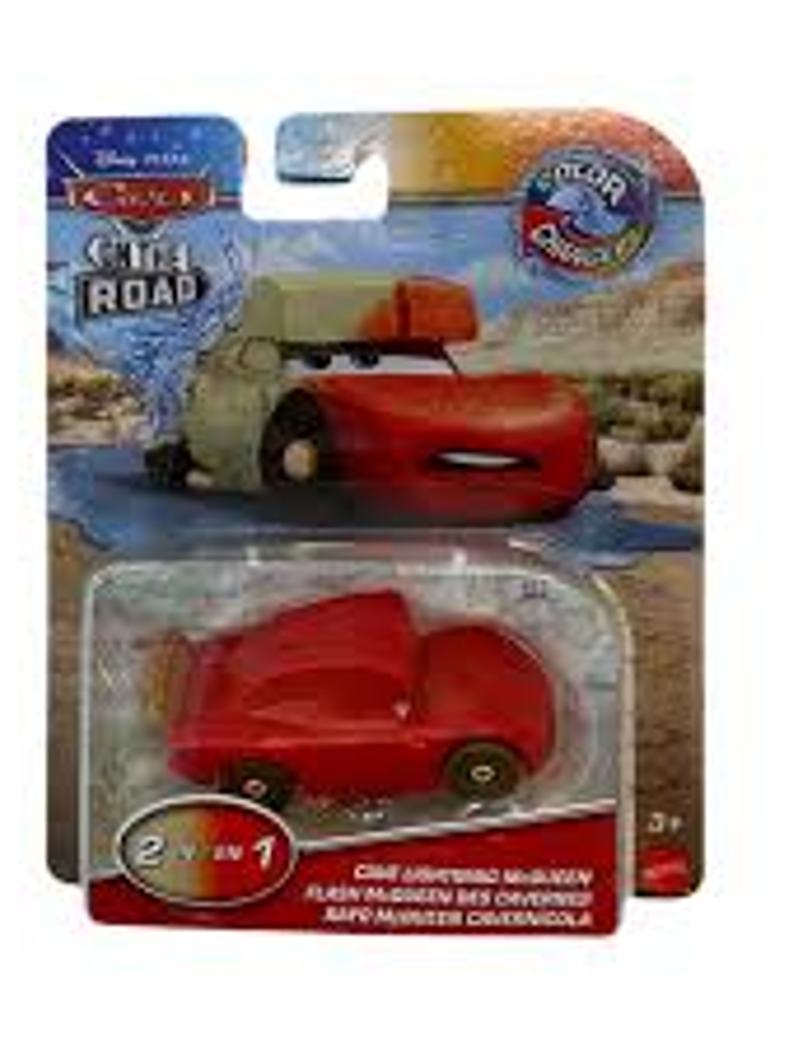DISNEY CARS COLOR CHANGER RAYO MCQUEEN CAVERNAS 1