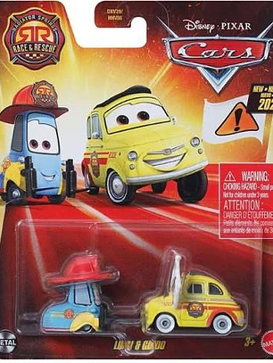 Cars Disney Luigi & Guido Race & Rescue 