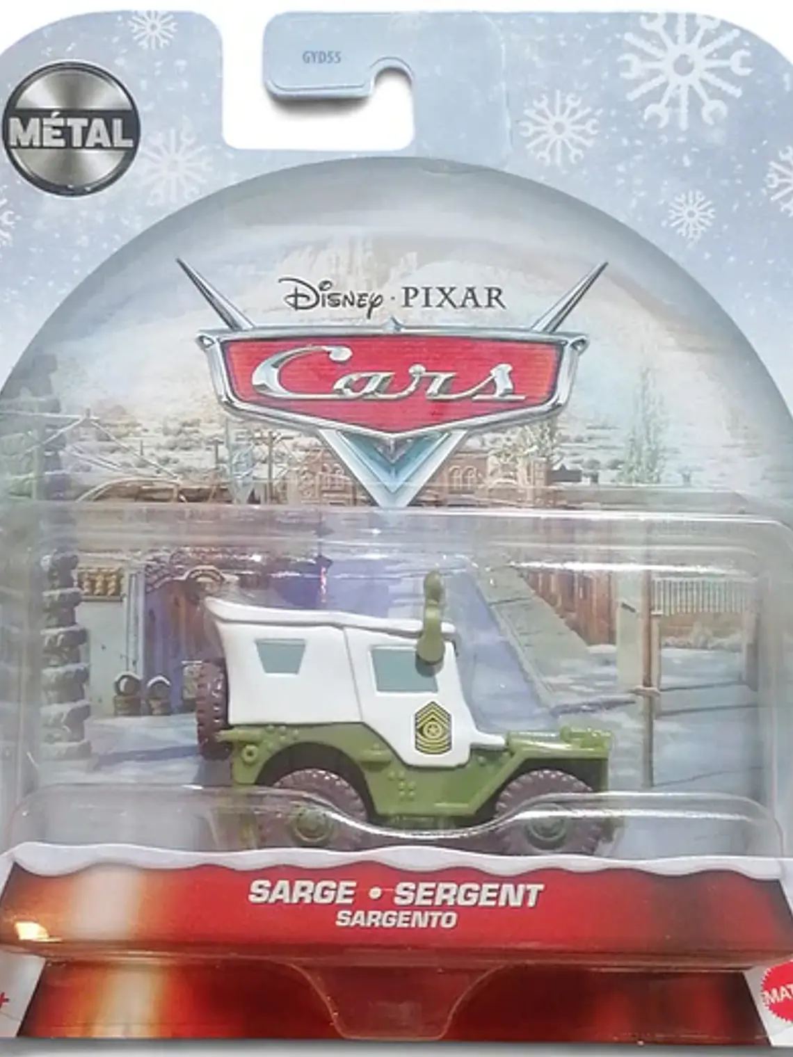 Cars Disney Sargento  1