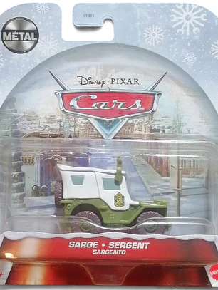 Cars Disney Sargento 