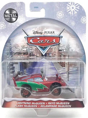 Cars Disney Rayo McQueen Navidad 