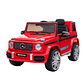 Auto a Batería Jeep G63 Con Licencia Mercedes 12V Rojo - - Miniatura 2