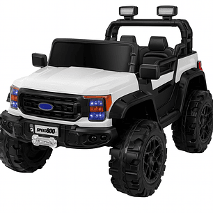 Camioneta a Batería Raptor XL 12V 4×4 Blanca