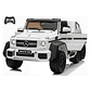 Auto Bateria G63 Licencia Mercedes 6x6 Blanco 12v - Miniatura 3
