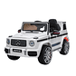 Auto a Batería Jeep G63 Con Licencia Mercedes 12V Blanco - Miniatura 2