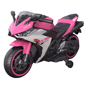 Moto a Batería R3 XL Rosada 12Volt Acelerador de Puño
