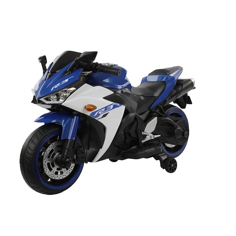 Moto a Batería R3 XL Azul 12Volt Acelerador de Puño 1