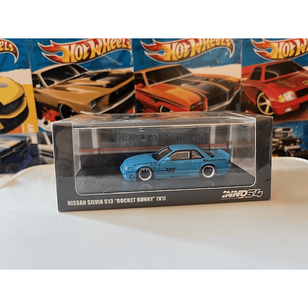 Nissan Silvia S13 ´´Rocket Bunny´´ Color celeste