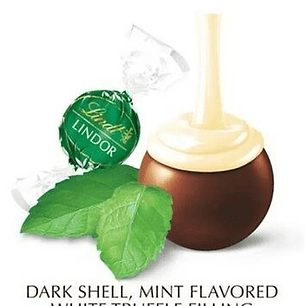 Lindt lindor chocolate e menta 
