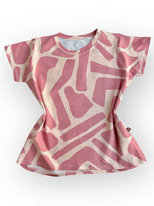 Polera Floripa (Exotic Jungle) – Rosado con Palo Rosa