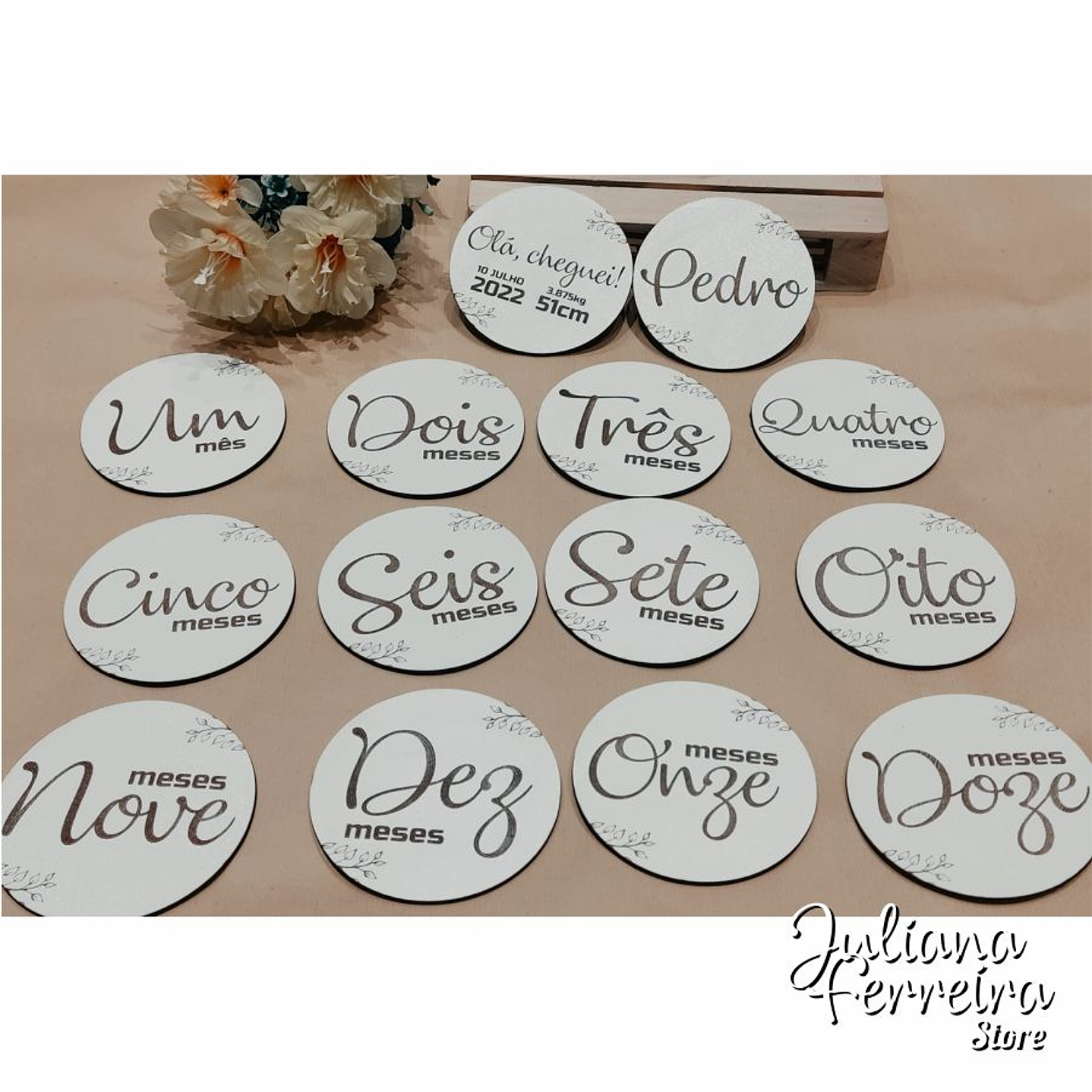 Birth Plates - Baby Milestones 10