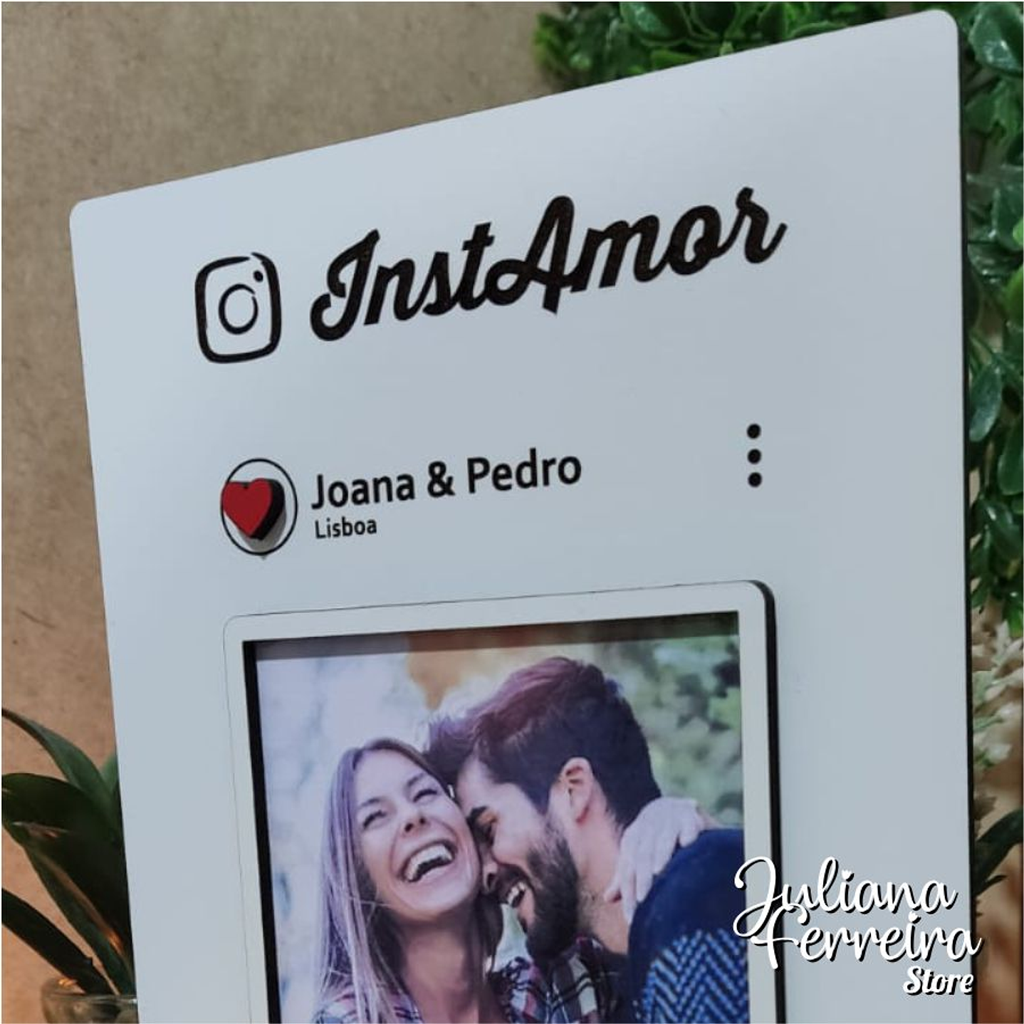 Cartel de Instagram con foto del día de San Valentín. 3