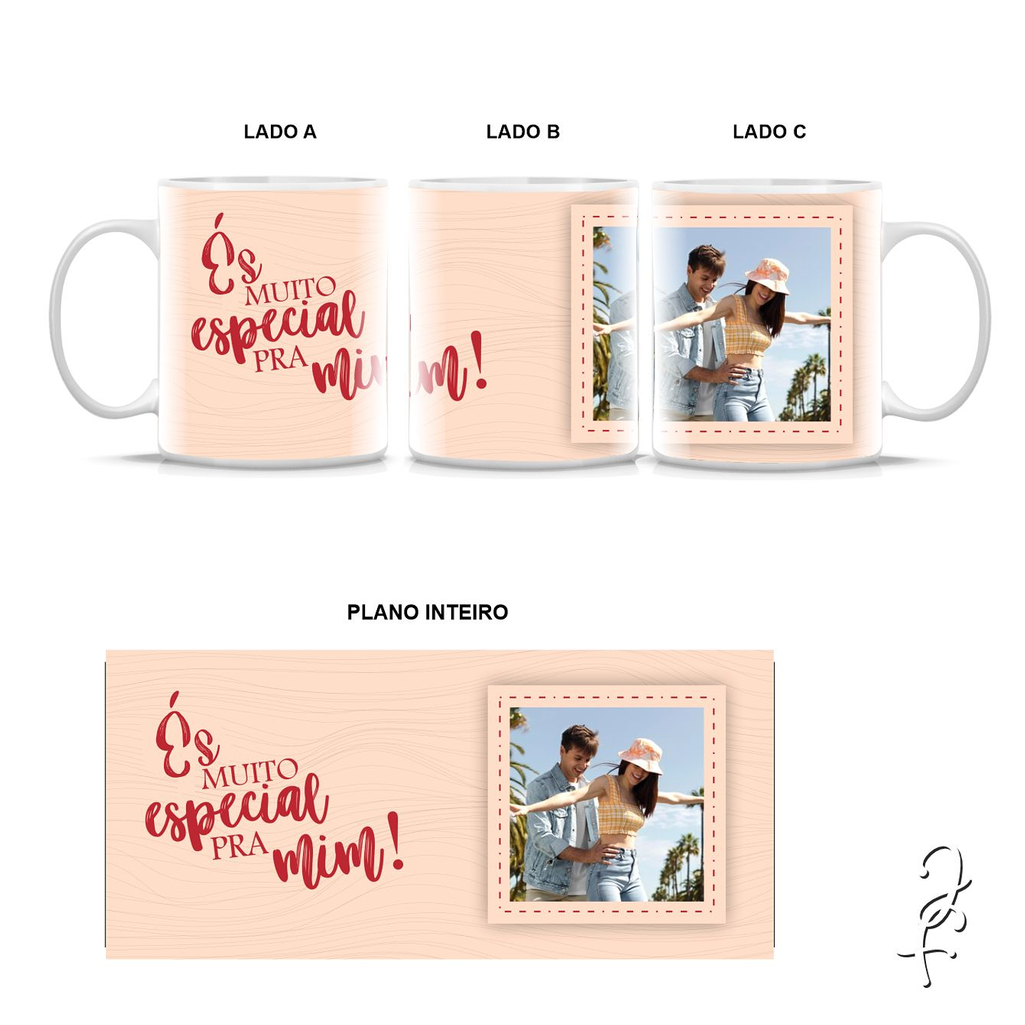 Taza personalizada especial para mí 4