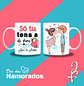 Taza personalizada con llave de corazón de San Valentín - Miniatura 2