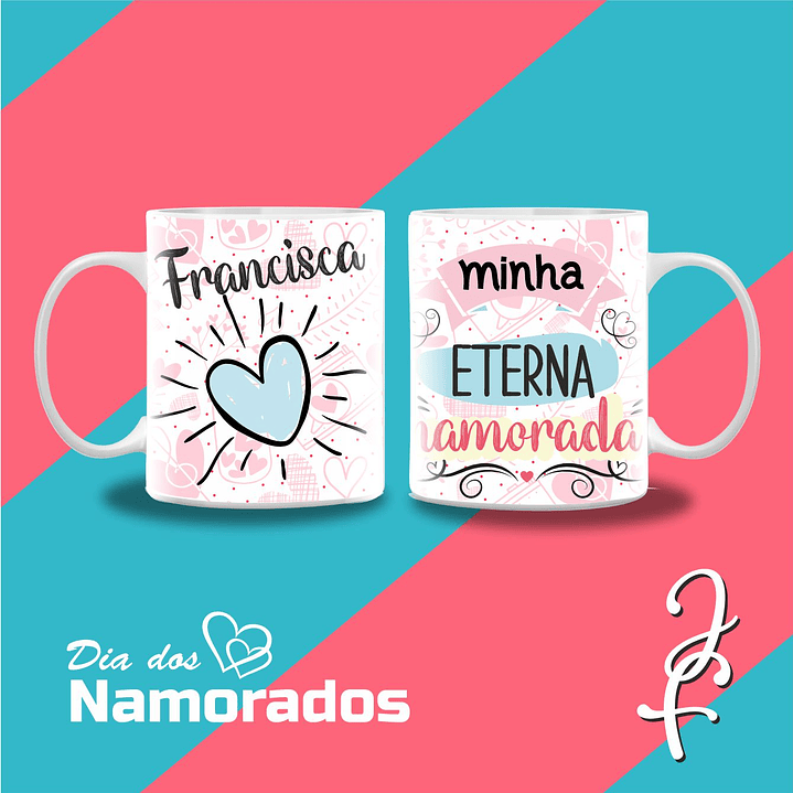 Caneca Personalizada Meu Eterno Namorado/Namorada 2