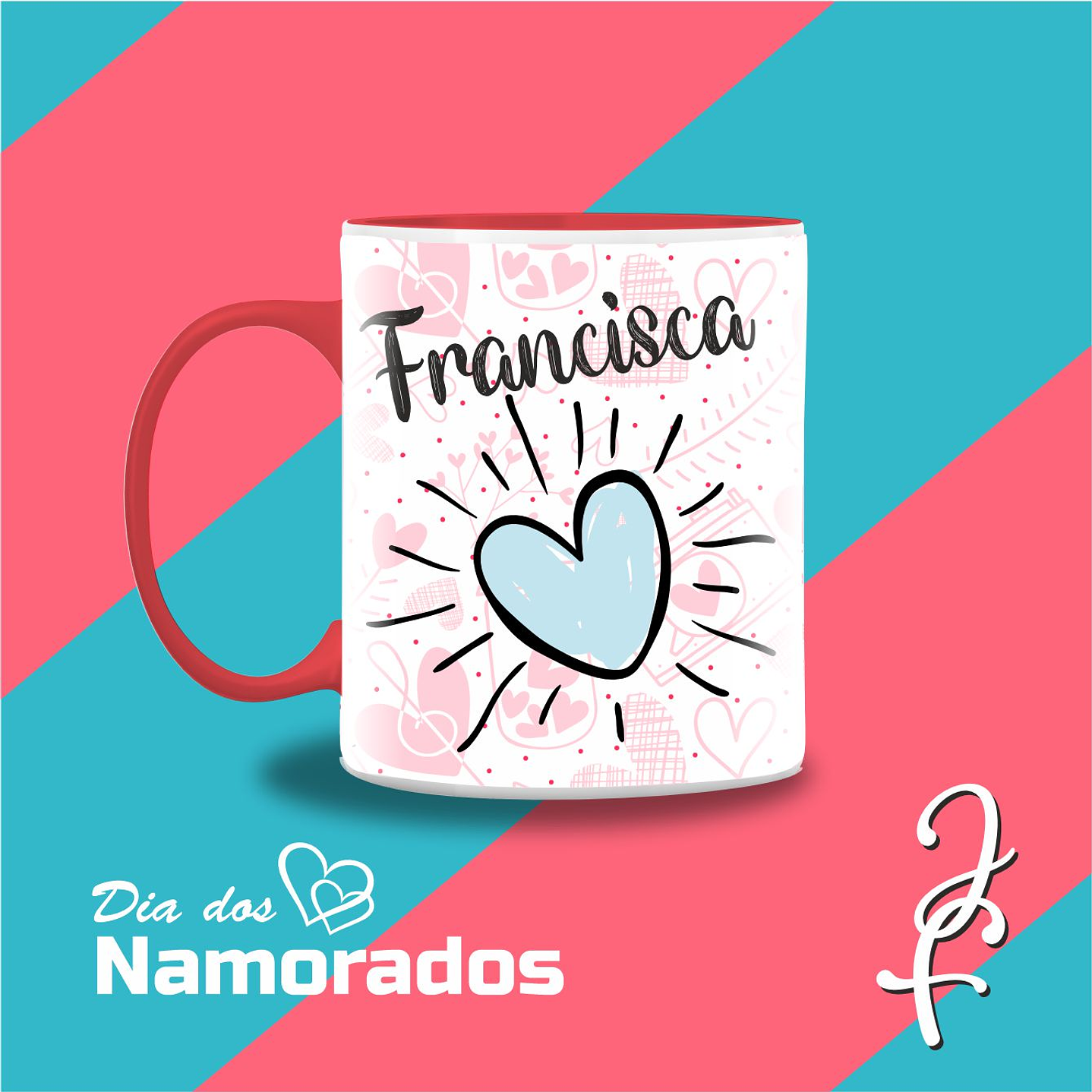 Caneca Personalizada Meu Eterno Namorado/Namorada 6