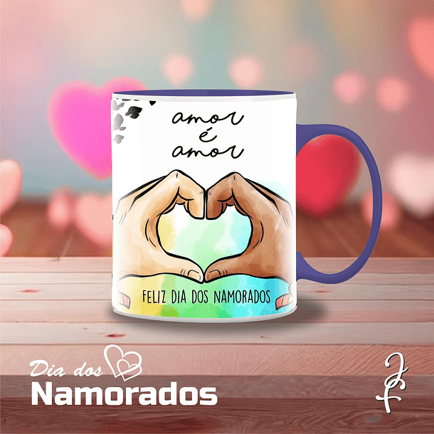 Caneca Inclusiva Amor é Amor 3