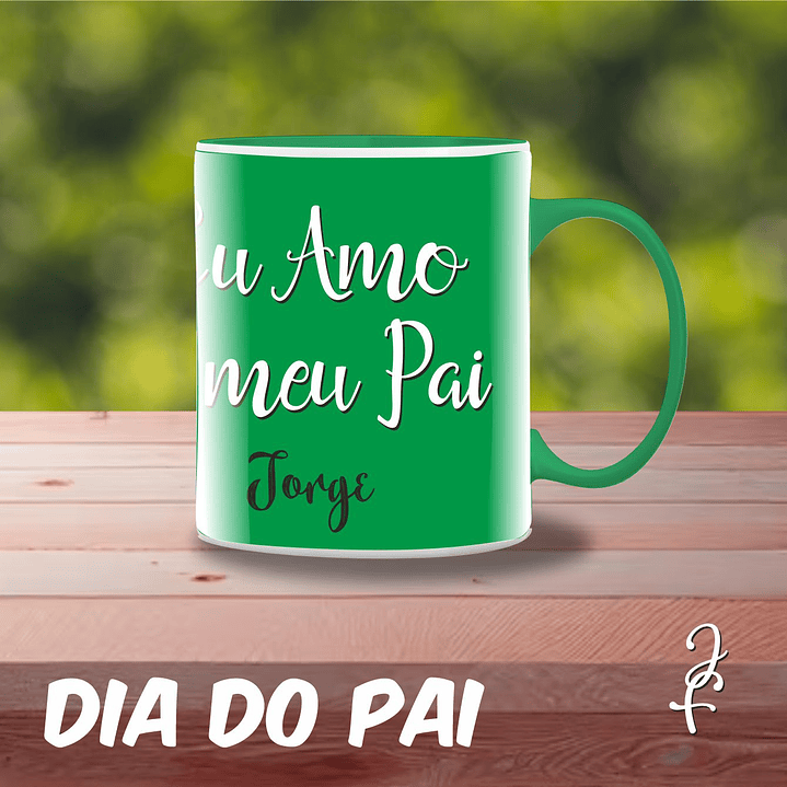 Caneca Eu Amo o Meu Pai 6