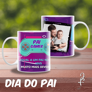 Taza Papá Gamer