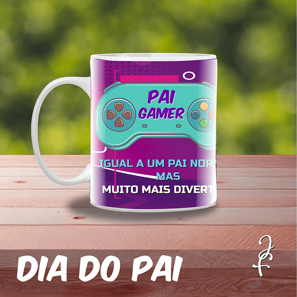 Caneca Pai Gamer 2