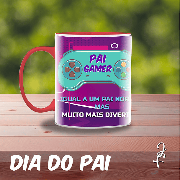 Caneca Pai Gamer 8