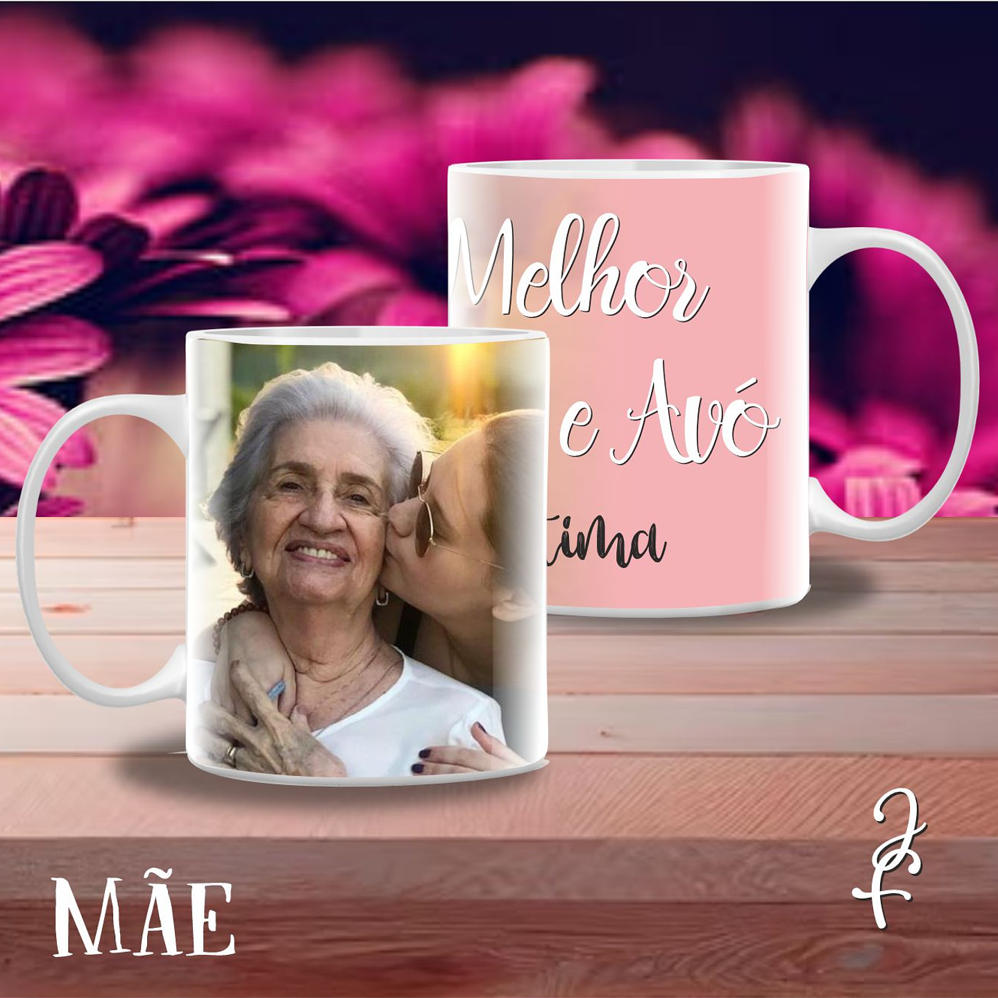 Taza La mejor madre y abuela 1