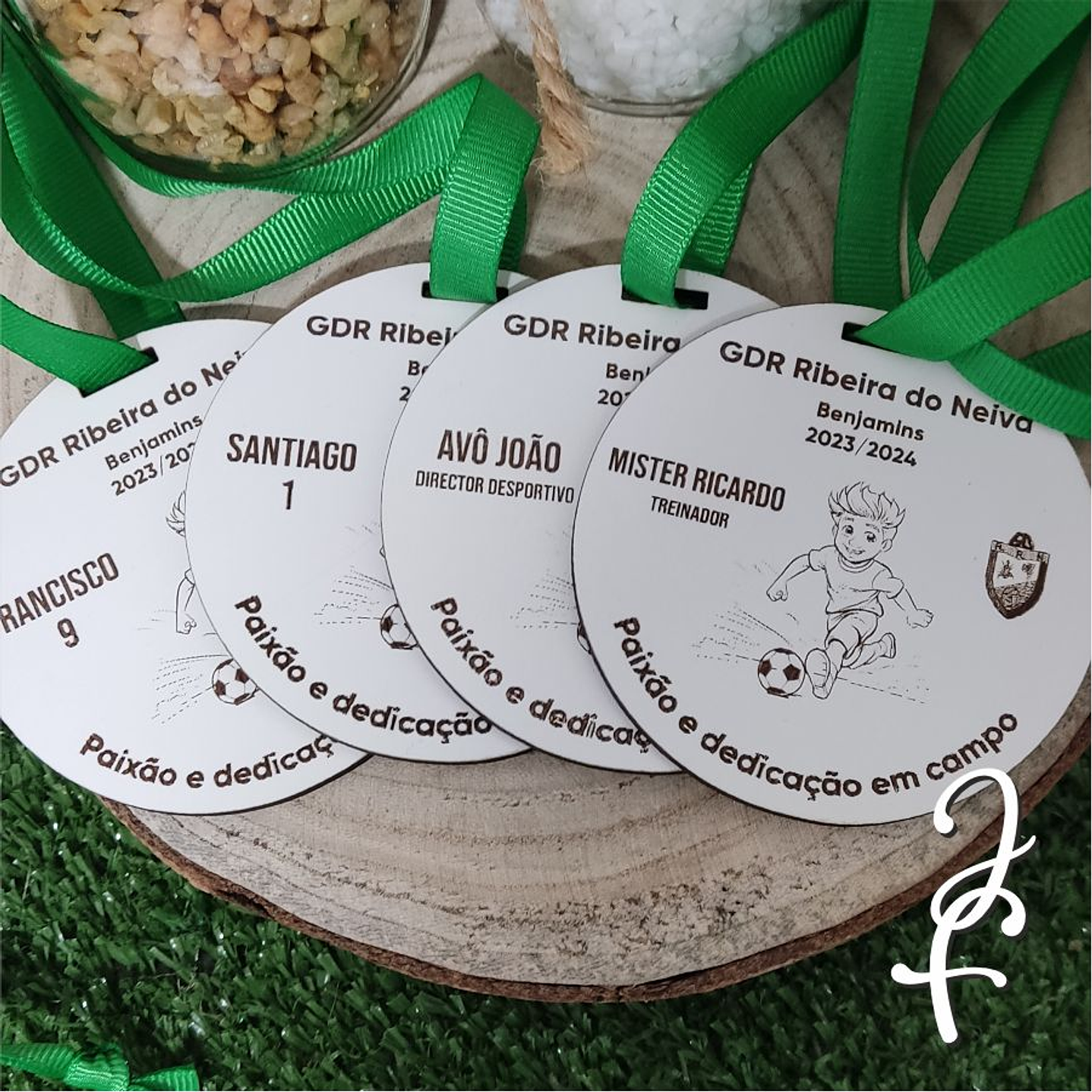 Medalha Futebol Infantil 3