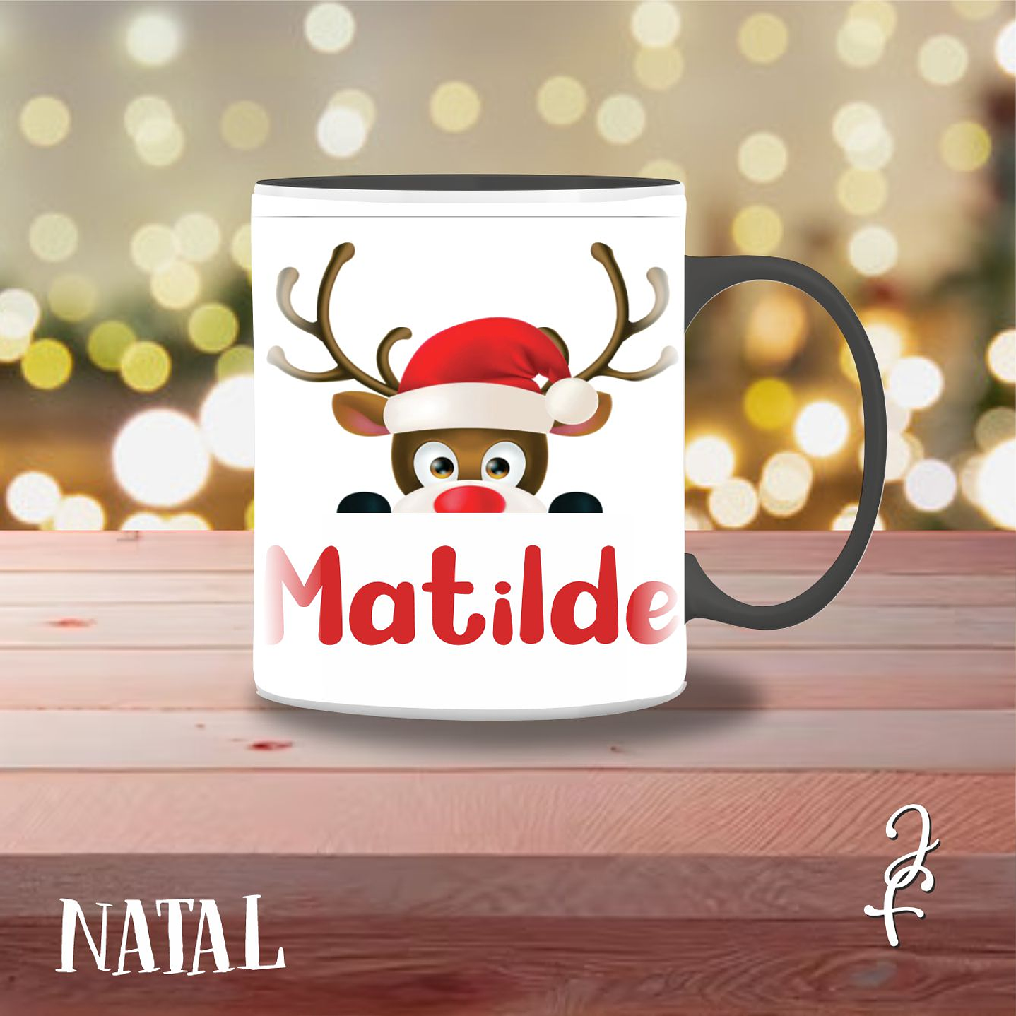 Caneca Rena Natal 2