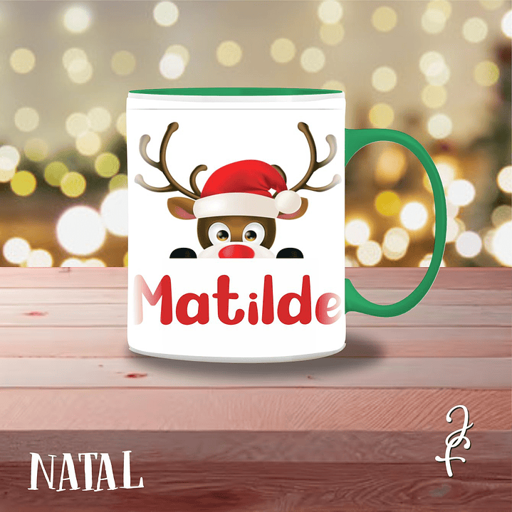 Caneca Rena Natal 5