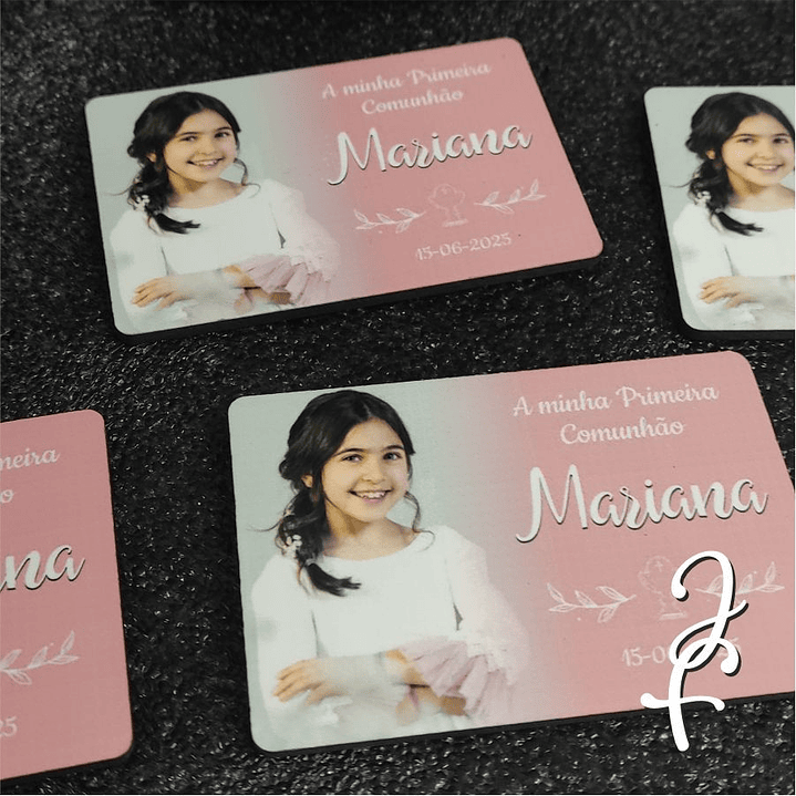 Lembrança Comunhão Fotografia Retangular 8