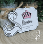 Swan-shaped souvenir with crown - thumbnail 1
