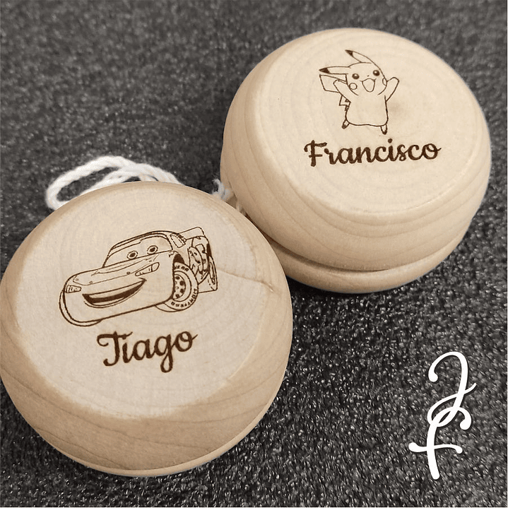 Ioiô de Madeira Personalizado 7